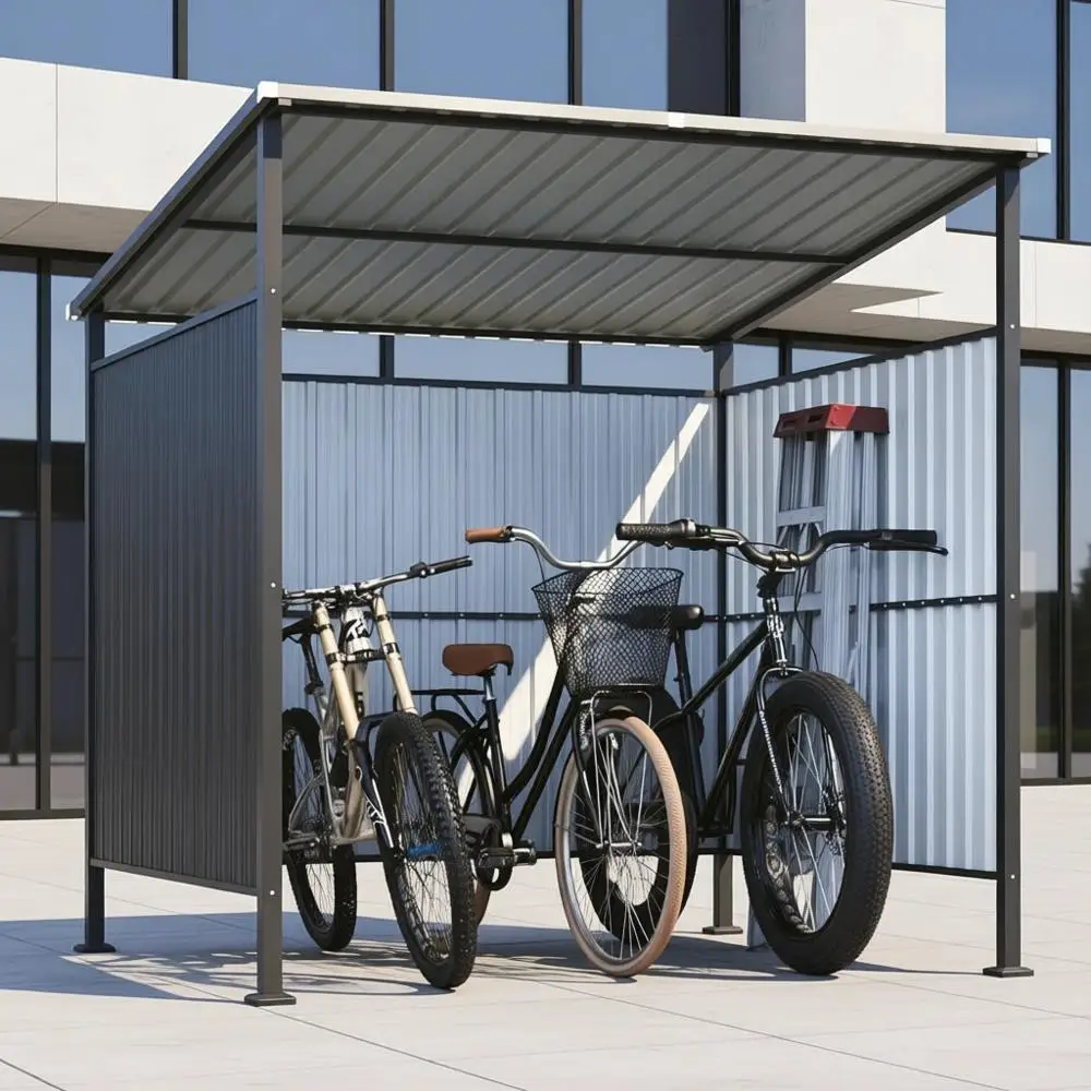 

Уличный навес-беседка 6x6 для гриля и барбекю, пергола для животных - Металлический навес (распродажа)