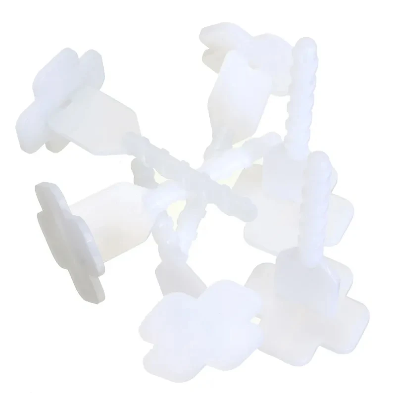 100Pcs Tile Leveling System Construction Tool Parts Cross-Spacer Positioning Flatten For Wall Floor Tile Laying Tile Levelin