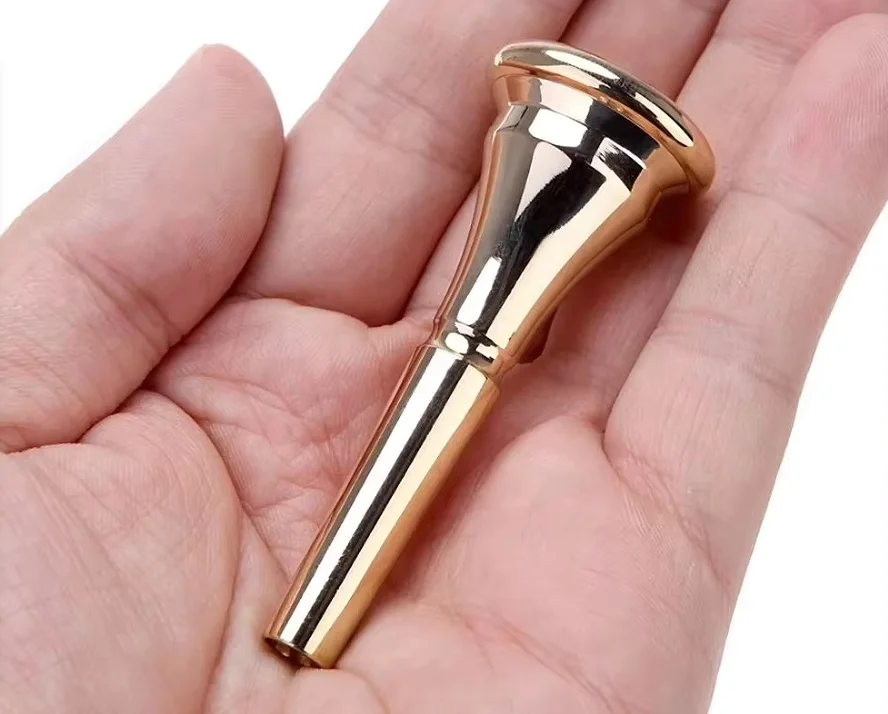 

7c High Quality French Horn Mouthpiece Two Colors Brass Instrument Mouthpiece Replacement Parts for Musical Performance
