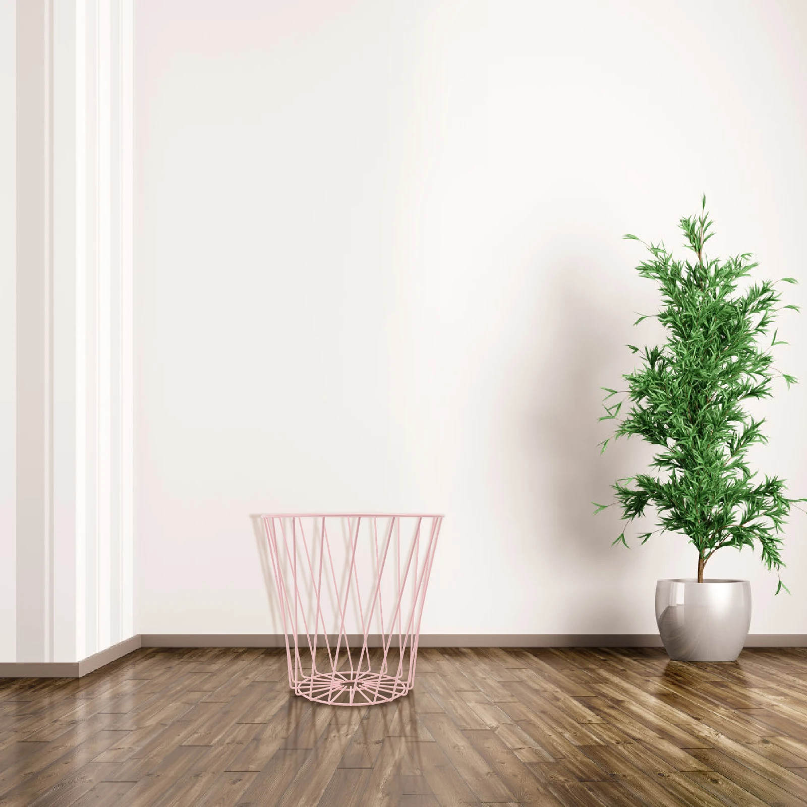 

Metal Umbrella Bucket Hollow Out Trash Can High Capacity Garbage Bin Multifunctional Uncovered Waste Bin For Kitchen Living Room