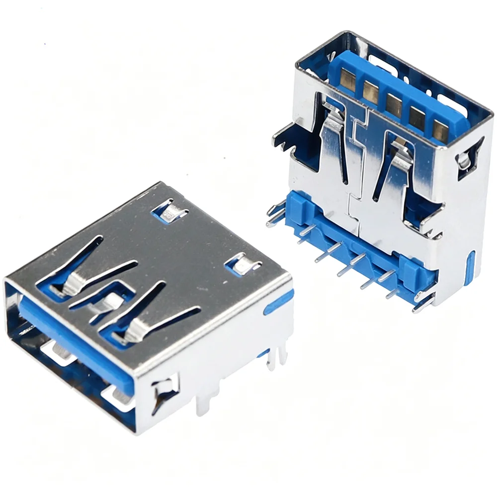 ChengHaoRan 5/10/20/50 New Laptop Replacement USB 3.0 Socket Connector Notebook Repair Parts for Dell/HP/Asus/ACER/Lenovo/Toshib