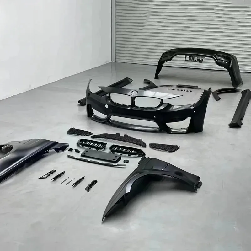 

2013-2019 Year FOR 3S 3 Series F30 F35 Upgrade to M3 Wider 1:1 Car Auto Body Kit Parts Front Rear Bumper Accessories