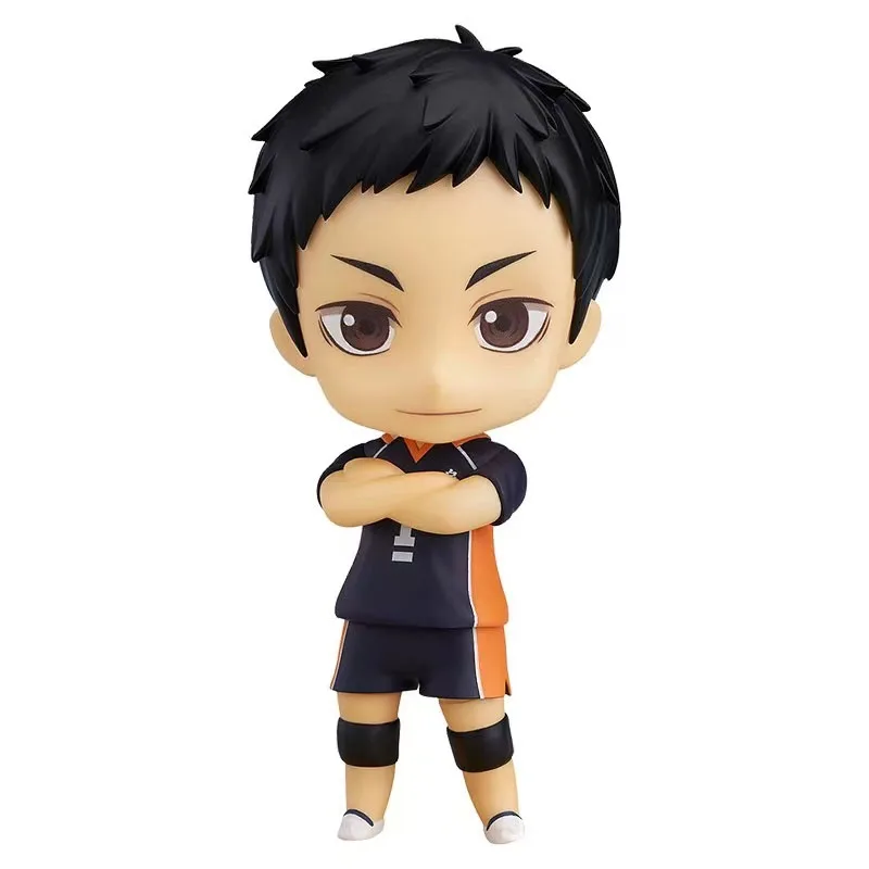 

Stock Good Smile Original Orange Rouge Nendoroid Anime 772 Haikyuu!! Daichi Sawamura Movable Action Figure Model Decorate Gifts