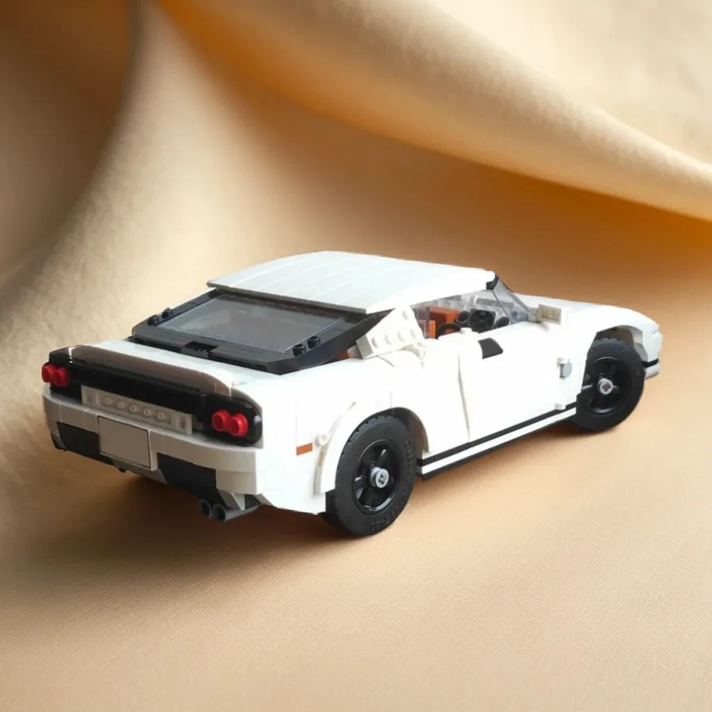 

936 шт. MOC классический японский спортивный автомобиль 10295 Nissan 240 SX JDM Performance Design DIY модель строительные блоки игрушки на день рождения подарок