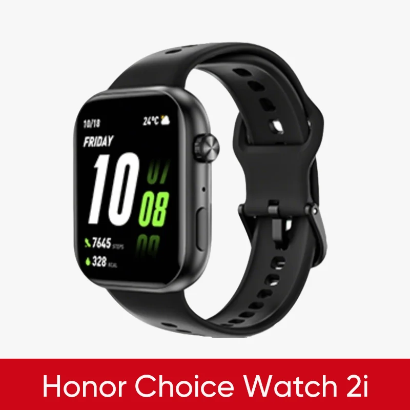 HONOR CHOICE Watch 2i Smartwatch 1.85" AMOLED-scherm 14-daagse lange batterijduur Bluetooth-oproepen op horloge Gehele dag gezondheidsmonitoring