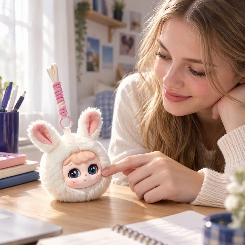Bilingual AI Smart Doll English Chinese Smart Companion Interactive Plush Vinyl Plush Talking Doll Electronic Companion Doll