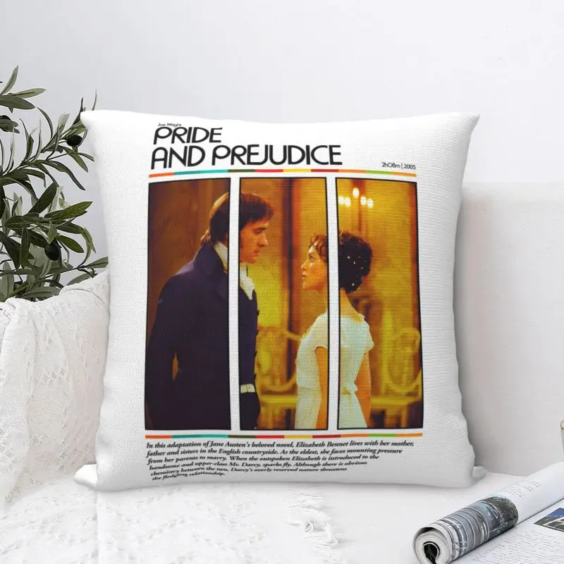 خمر فيلم فخر وتحامل رمي وسادة يغطي الديكور السيد دارسي الوسائد غطاء ل أريكة مربع البوليستر المخدة