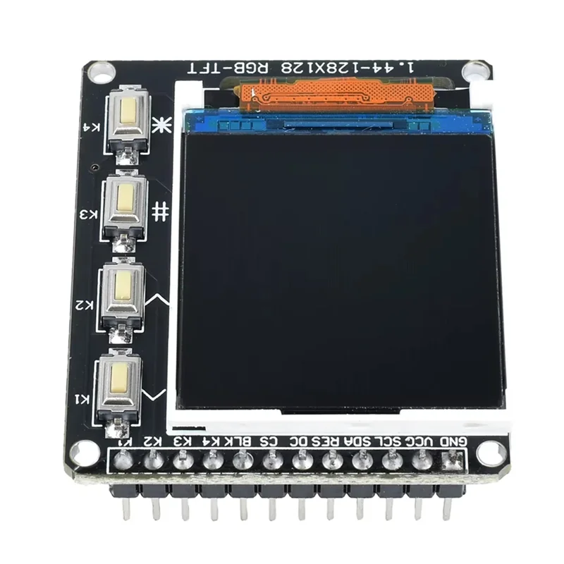 CABE-ST7735 ST7789 وحدة عرض TFT بالألوان الكاملة شاشة LCD عالية الدقة 0.96/1.3/1.44/1.8 بوصة 240X240 128X128 128X160 80X160