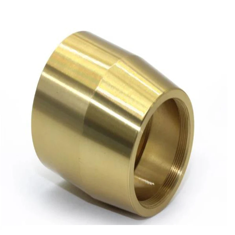 Customized Brass Inner Thread Joint CNC Turning Machining Service