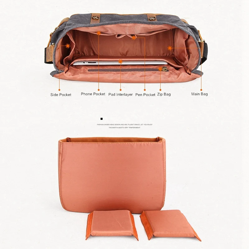 Bolso de lona Batik impermeable Vintage para cámara, bandolera informal para fotografía, para cámara Canon, Nikon, Sony, Dslr