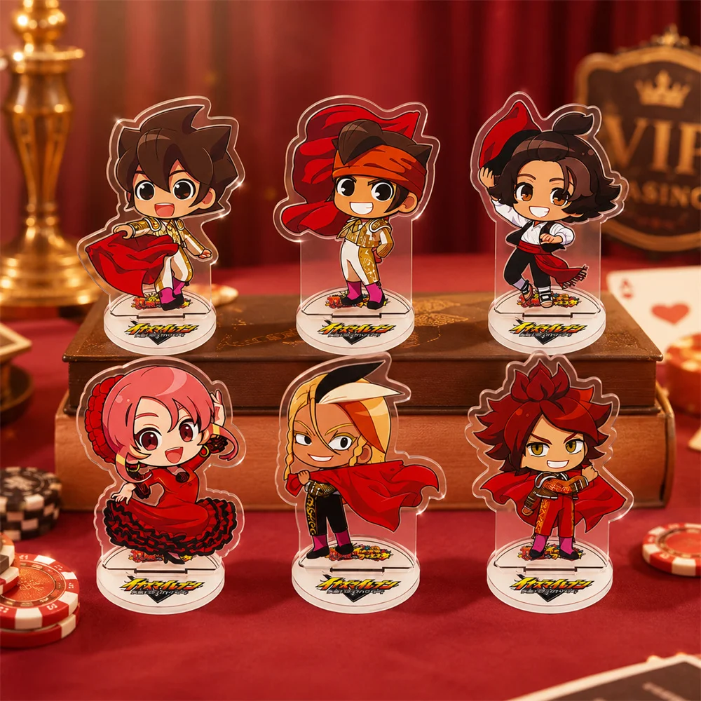 Anime Inazuma Eleven: Heroes’ Victory Road 10cm Acrylic Stand Tabletop Decorations Exquisite Keychain Accessories Decor Gifts
