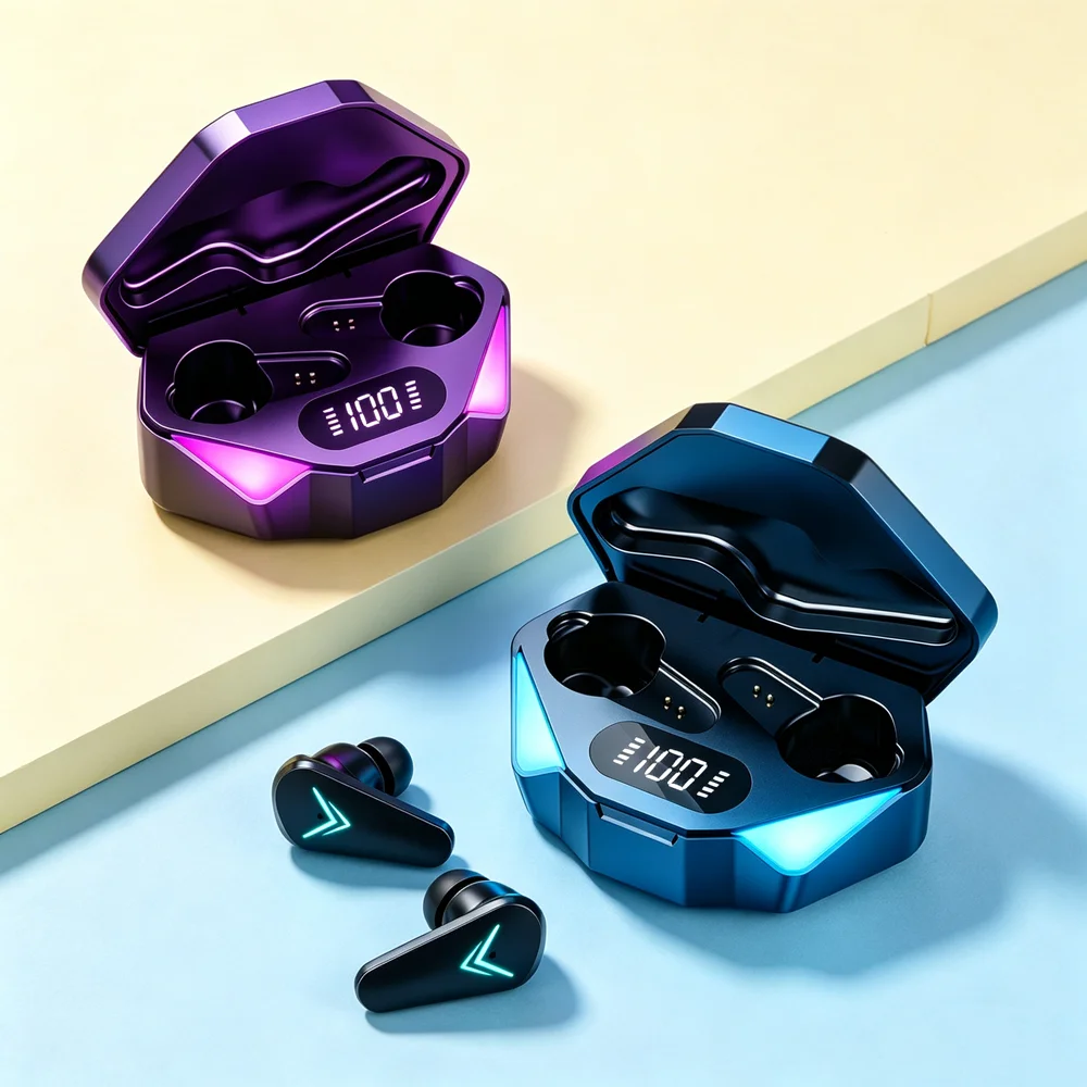 TWS Bluetooth Headphones Bluetooth Earbuds Voice-clear Bluetooth Headsets Use Advanced AI To Isolate Human Speech Frequencies