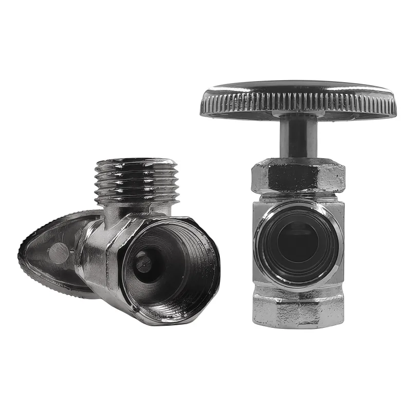 Turn Water Shut Down Valves 1/2inch x 1/2inch Compression Stop Valves