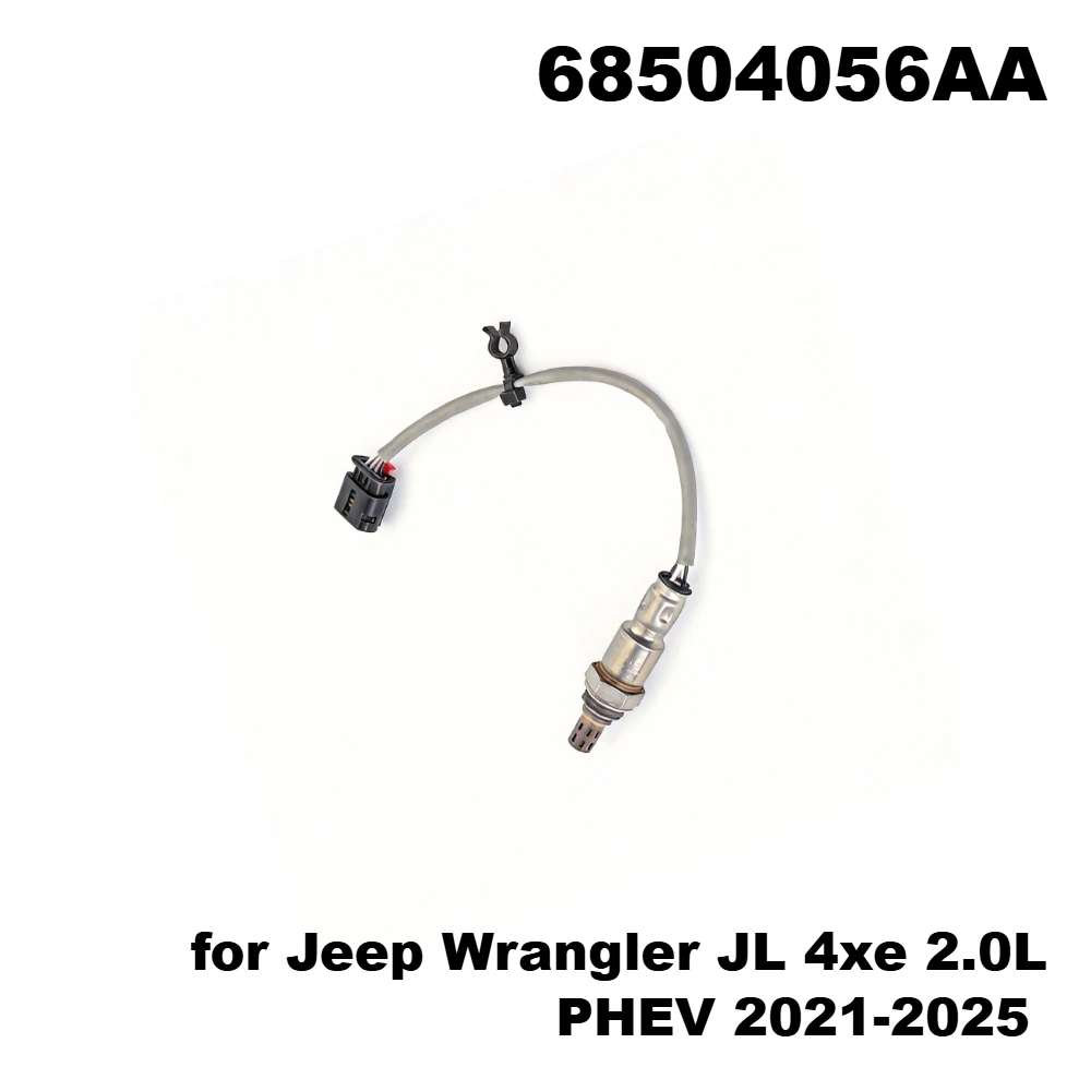 1pc Lambda O2 Oxygen Sensor 68504056AA Auto Parts fit for Jeep Wrangler JL 4xe 2.0L PHEV 2021-2025 Exhaust System Replacement