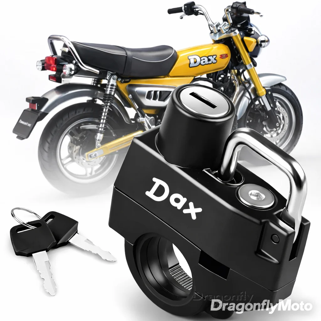 Motorcycle Helmet Lock FOR HONDA DAX125 ST125 ST 125 2022-2026 DAX 125 Anti-theft Locker Helmet Lock Locking Device Rustproof