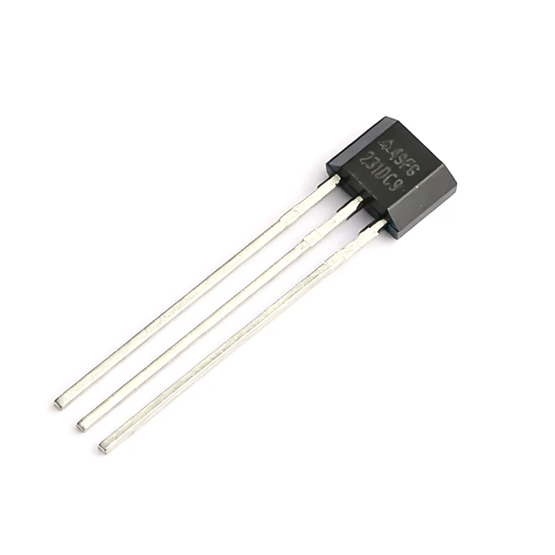 10pcs 49FG AH49FZ3-G1 Hall sensor plug-in TO-92S linear Hall element 2.1mV/Gs 3V~8V 100% brand new
