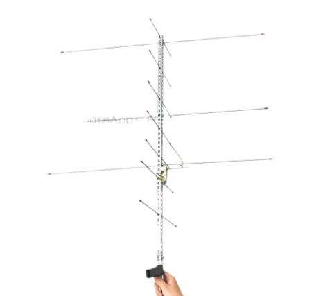 Handheld Yagi Antenna U7V4-P Dual Band High Gain Directional UV Antenna Satellite Radio Communication