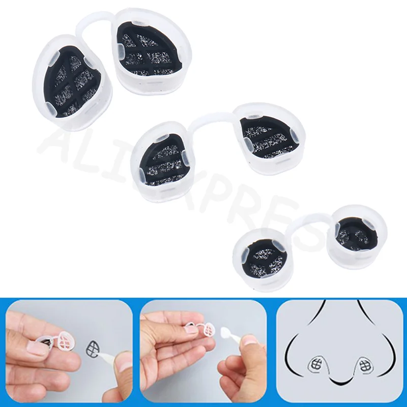 Nasal Air Purifier for Daily Use Invisible Carbon Nose Filter Anti-Pollution Allergy Dust Filter