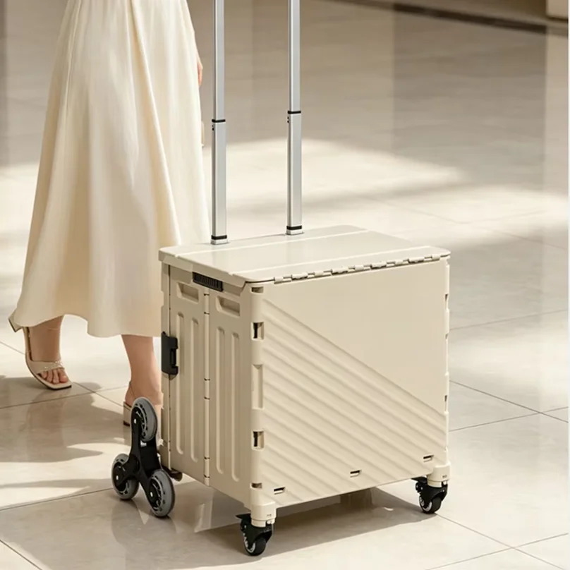 Chariot de courses pliable ave - Sports Equipment Cart On Wheels avis et prix