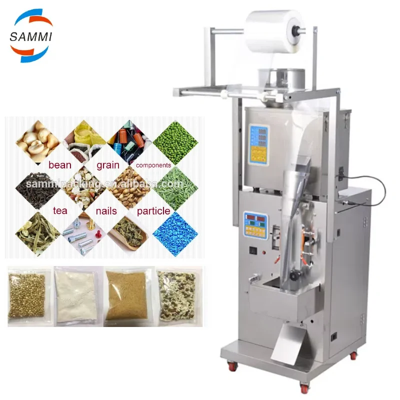 

Automatic Beans Grains Weighing Filling Sachet Bag Sugar Granule Packing Machine 10g 50g 100g 200g For Sale