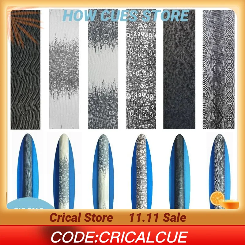 

High Density FURY Leather Wrap Billiard 325*100*0.6mm Fabric Grip Cowhide Material Resistant Durable Pool Cue Billiard Accessory