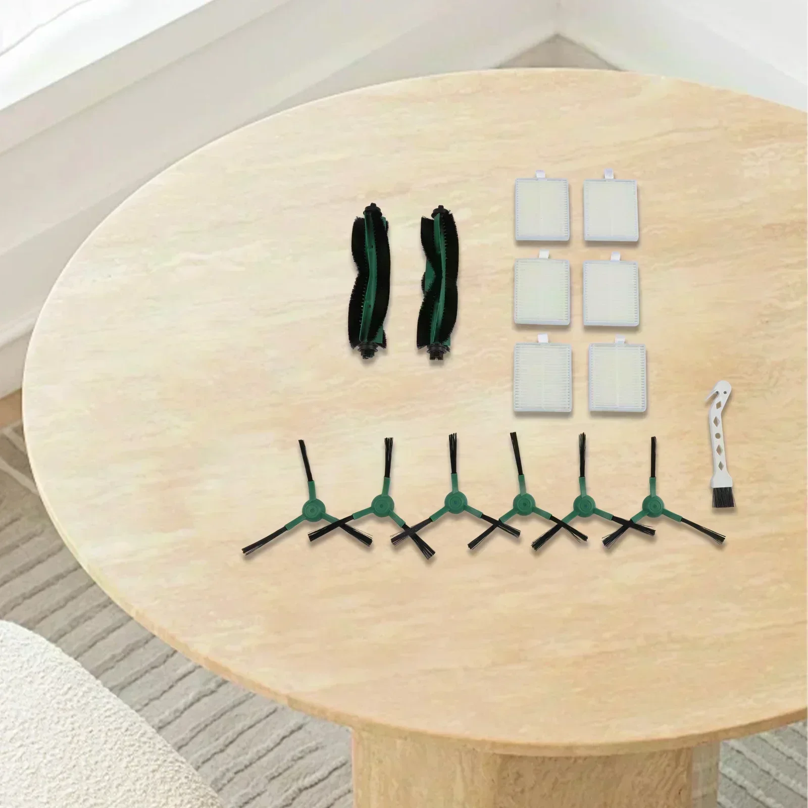 

Household Cleaning As Shown Essential Vacuum Parts Replacement Filter Main Brush For Dirt Removal For Combo For Roomba