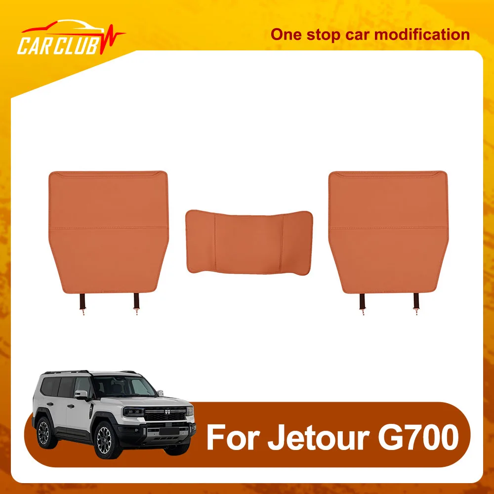 Seat Back Anti Kick Pad Automotive Modification Parts For Chery Jetour G700 2025 2026 Protective Pad Behind Armrest Box