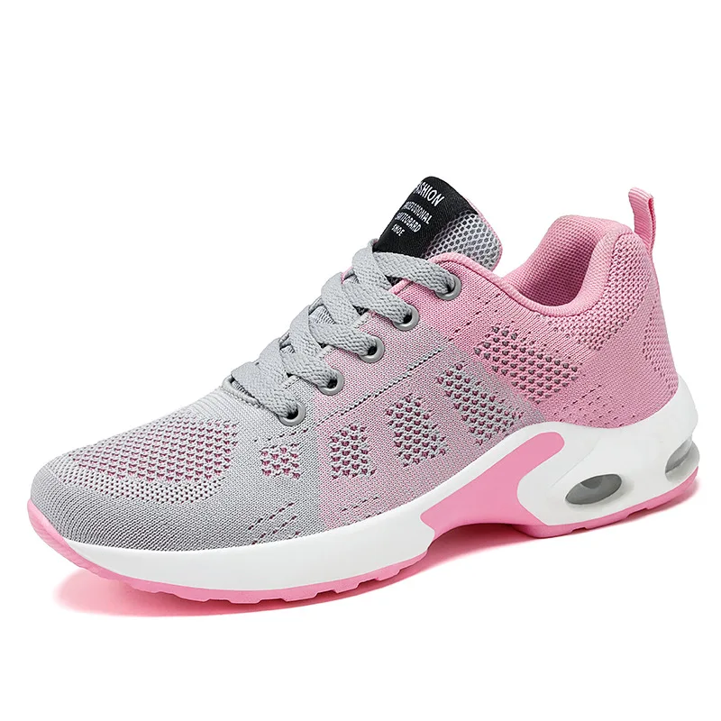 Women Sneaker Big Size 41 42 Female Sport Shoes Mesh Breathable Running Shoes Ligth Ladies Lace Up Casual Shoes Girls Sneakers