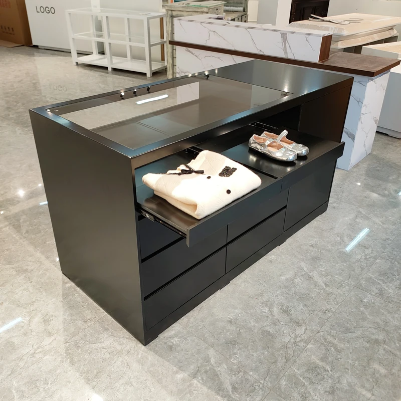 Clothing Store Nakajima Table Display Table Side Cabinet Locker Paint Decorative Cabinet Ornament Booth Display Display Table