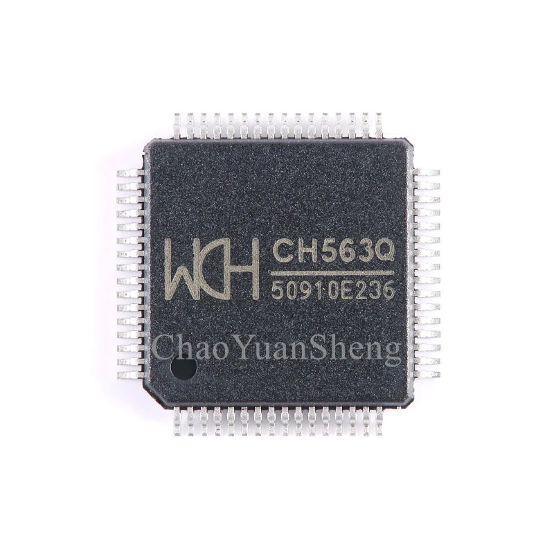 CH563Q packaged LQFP-64 32-bit RISC Reduced Instruction Set CPU microcontroller chip Original brand new