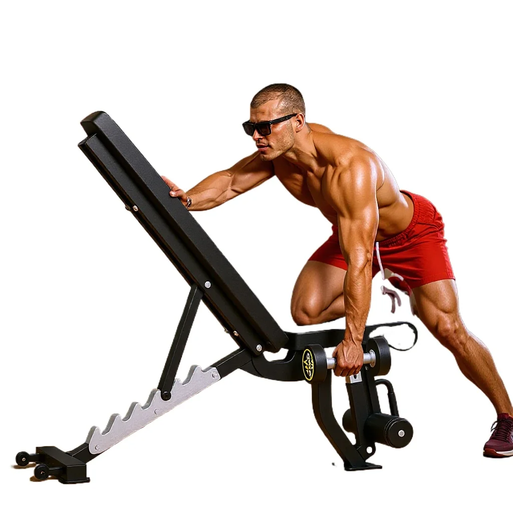 Gym Commercial Dumbbell Bench Push Flying Bird Fitness Chair Private Training Stool Fitness