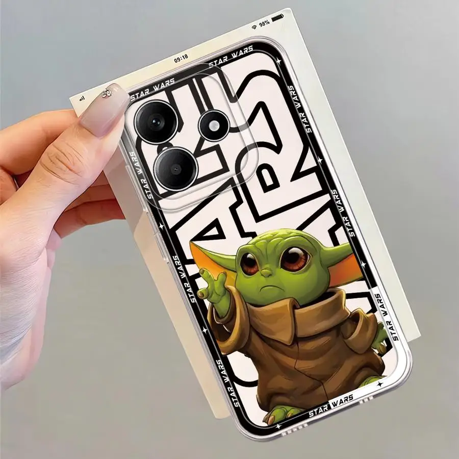 Custodia morbida per telefono per Redmi Note 11S 13C 9S 14C 9 10 11 Pro 12S 12 13 14 Pro Plus A4 10Lite 10S S-Stars Wars Hero