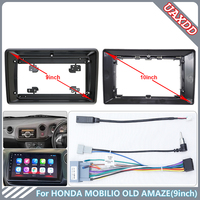 For Honda Mobilo Old Amaze 9inch 10.1inch Car dvd Mp5 Radio Android Stereo Frame Panel Fascia Player Screen Video Cable Harness