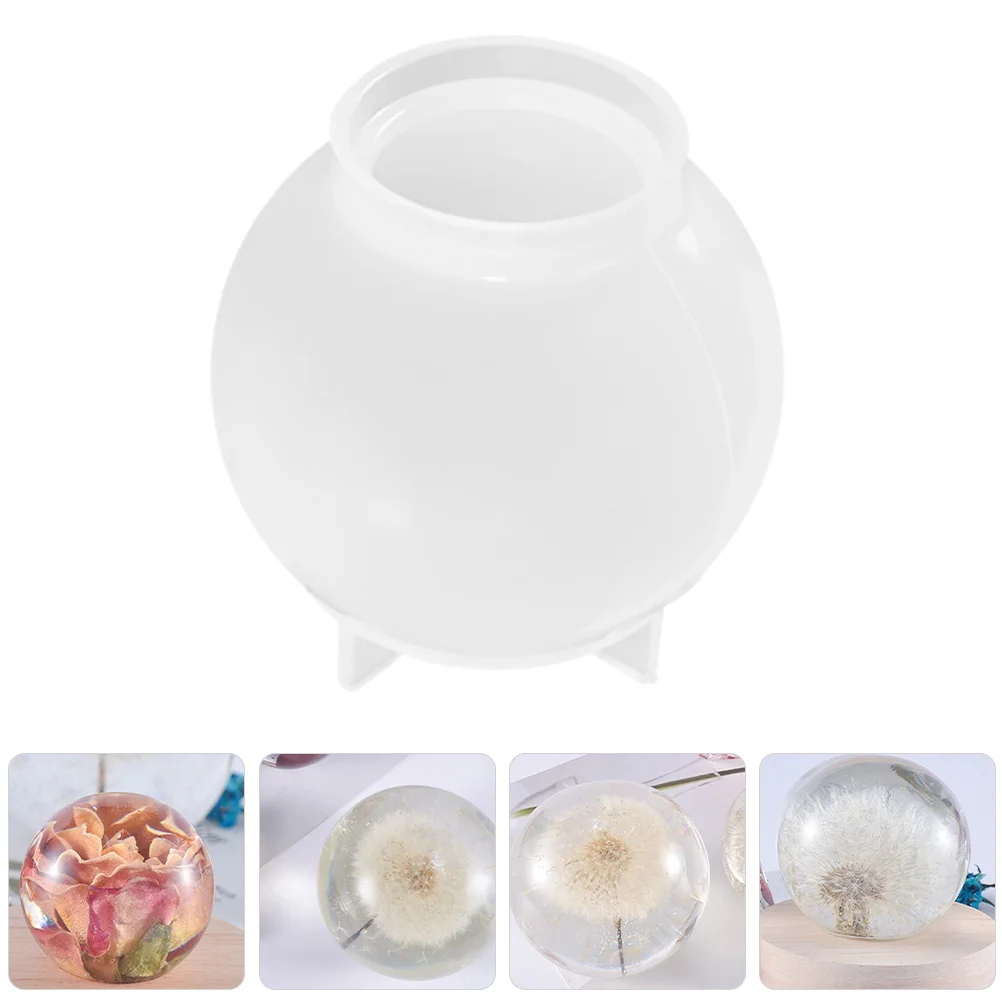 

1pc Crystal Ball Mold Silicone Diy Sphere Casting Craft Resin For Jewelry Making Handicrafts Ornament Accessories