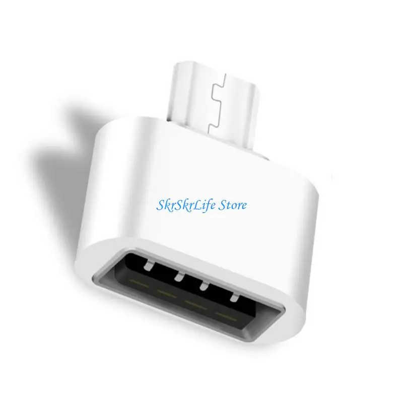 

E65E USB 2.0 A to MicroUSB Type C OTG Converters 480Mbps Data Transfer for Connecting USB Peripherals to Mobile Devices