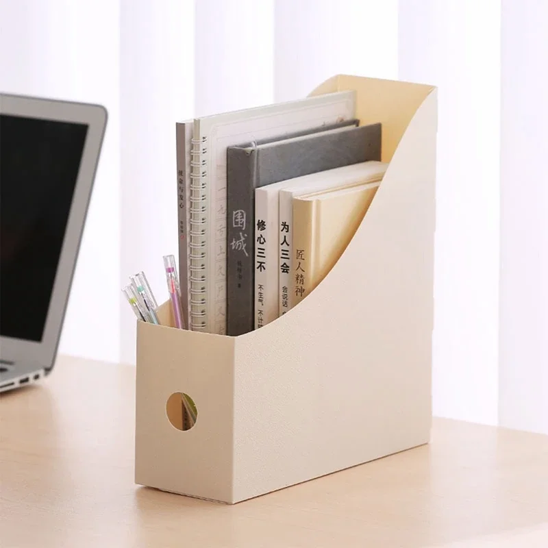 Office Document File Storage Box Folding Desktop Organizer Multi Functional Book Pencil Sundries Storage Box Supplies