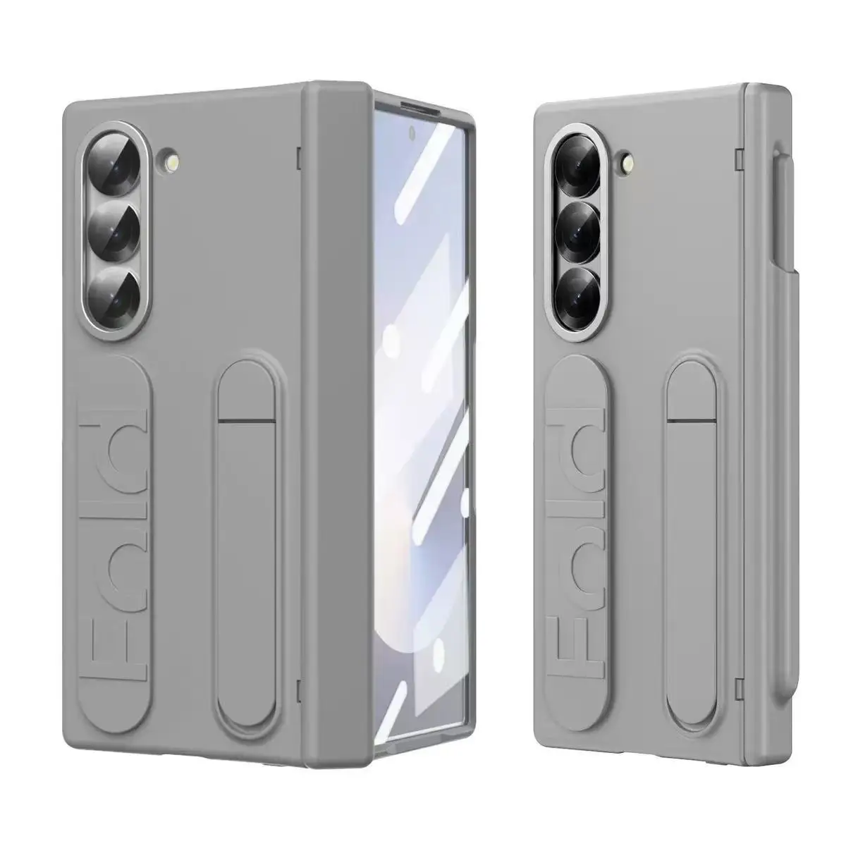 Hinge Protection Case For Samsung Galaxy Z Fold 8 Ultra 7 6 5 4 3 5G With S Pen & Pen Slot & Screen Protector & Wristband Holder