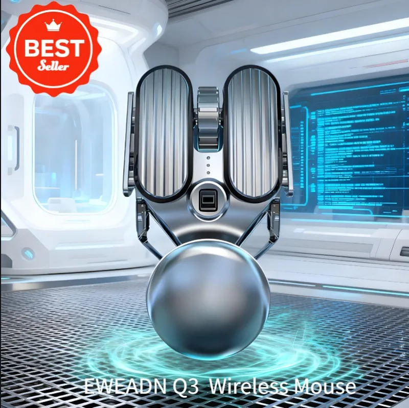 

Беспроводная механическая мышь EWEADN Q3, двухрежимная бесшумная мышь, мягкий звук, офисная батарея, прочная мышь, аксессуары для игровых ноутбуков