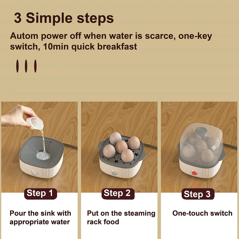 150 واط وعاء البخار الكهربائي المنزل طبقتين شفافة الغذاء الزلابية آلة الإفطار طباخ البيض الصغير السيارات انقطاع التيار الكهربائي متعدد الطباخ