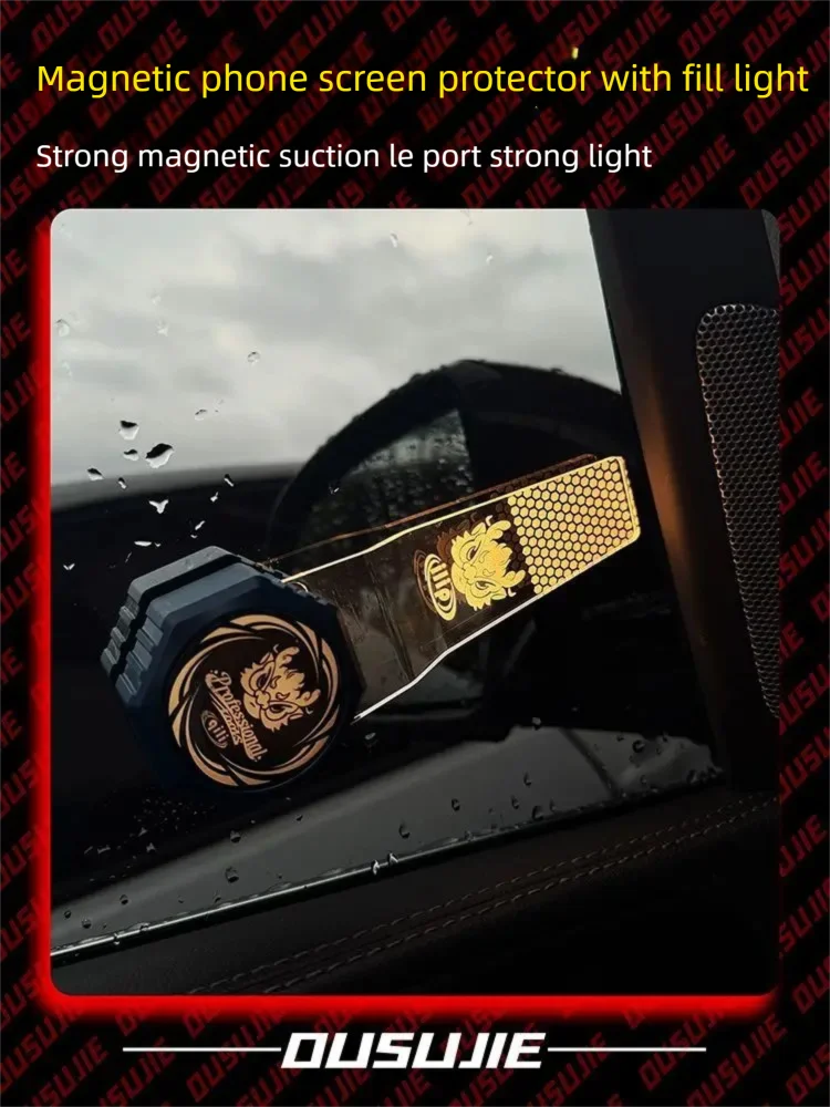 ALIWRAP Rechargeable Magnetic Car Film Wrap Light Window Tint Film Cutting Tool LED Edge Cutting Light Precision Lighting Tool