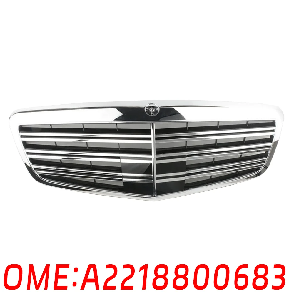 Suitable for Mercedes Benz A2218800683 9040 Grille mesh Radiator grille Middle grid base W221 S250 S63 AMG S65 S350 S500 4MATIC