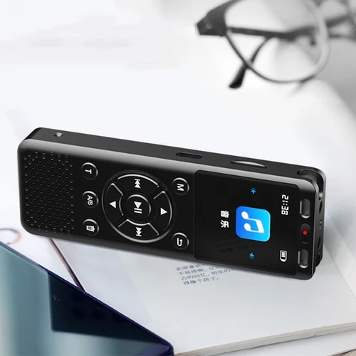 Imagen 2 del producto Grabadora de voz digital con funciones como grabación temporizada, grabación activada por voz, conexión de micrófono externa, interna