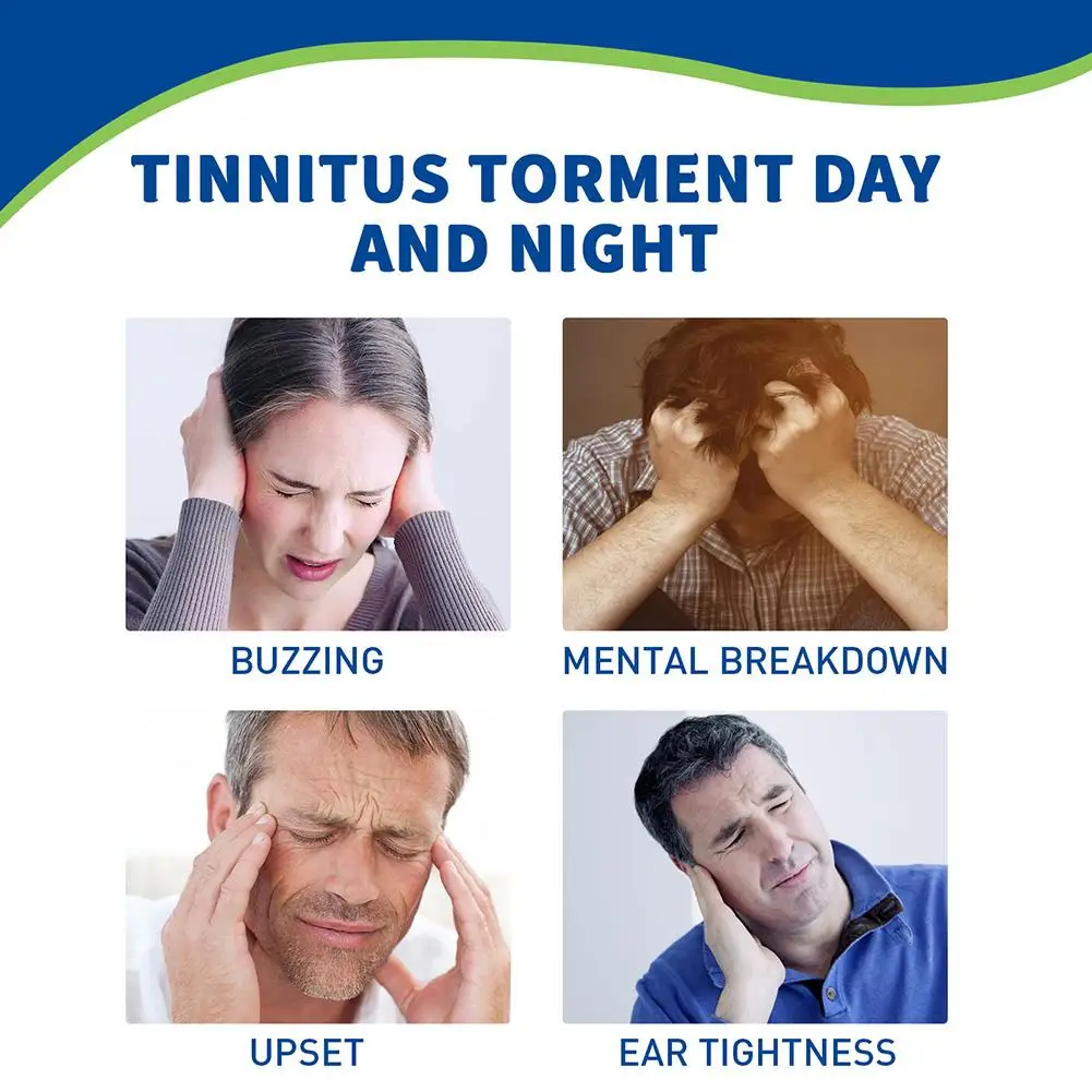 Tinnitus Relief Clip Portable Treatment Ringing Earache Clear Pressure Relief Discomfort Ear Magnetic Clip Ear Hearing Earw O6h3