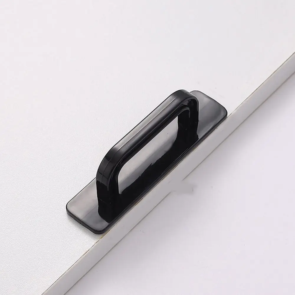 

Fashion Knobs Door Handle No punching Self-adhesive Door Pull Surface Mounted Push-pull Cabinet Handle Drawer