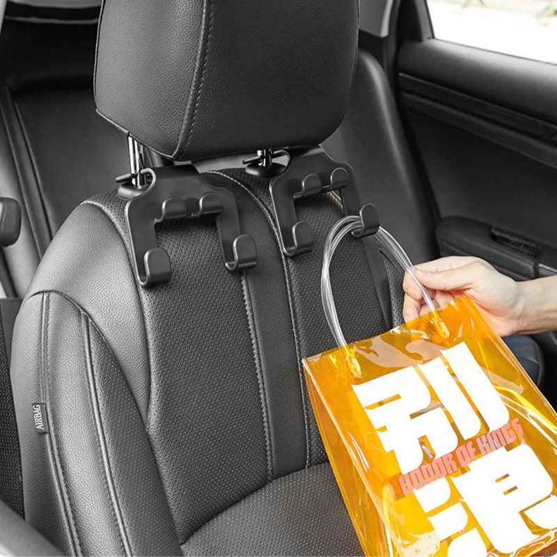 All Phones Car Back Seat Hook Hanging Storage Mobile Phone Holder Stand Lazy Rear Seat Phone Headrest Bracket