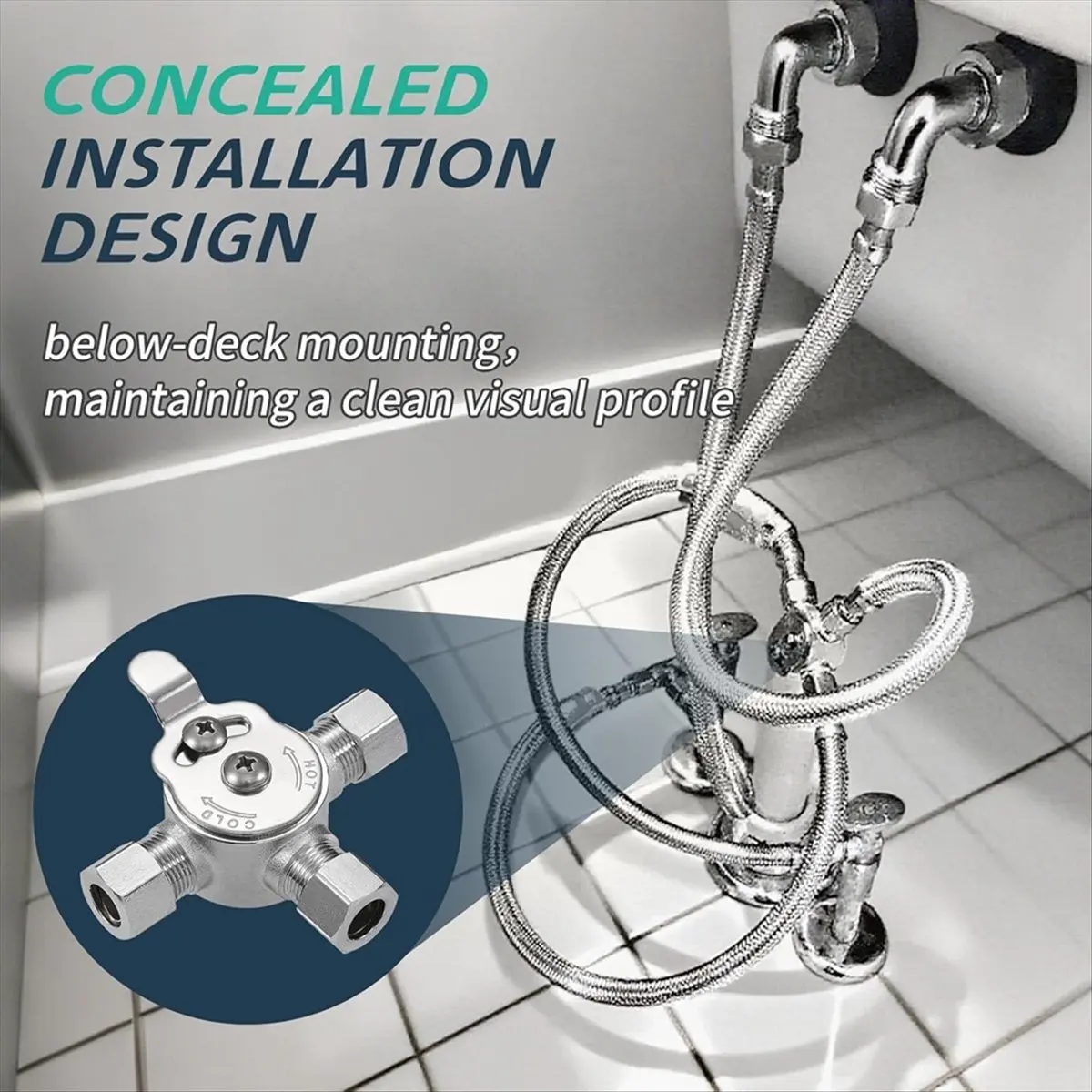 Below Deck Mixing Valve,3/8
