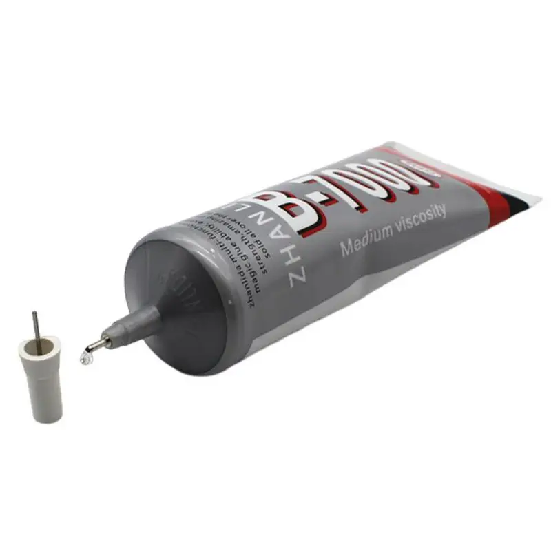 Pegamento líquido transparente B7000 para reparación de teléfonos, adhesivo multiusos para manualidades con punta aplicadora de precisión, 15/25/50/110ML, 1 unidad