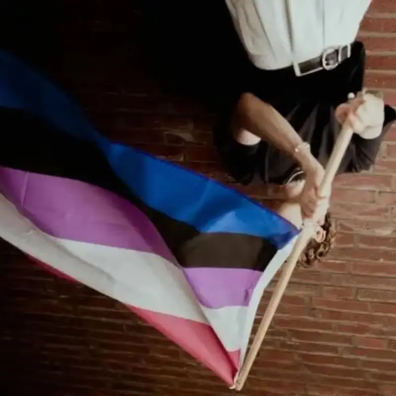 Rainbow Flag 90x150cm LGBTQ Genderfluid Genderfluid pride Flag polyester hanging banner for decoration
