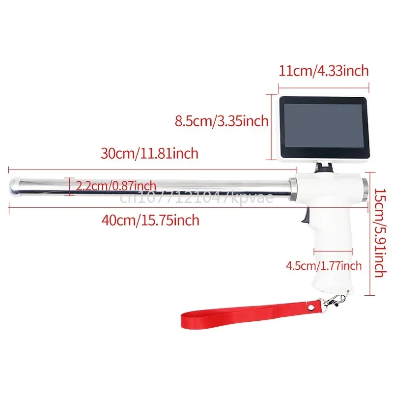 

Visual Endoscope Sperm Artificial Pregnancy Tools Cattle Farm Veterinary Artificial Insemination Breeding Device for Cow Horse