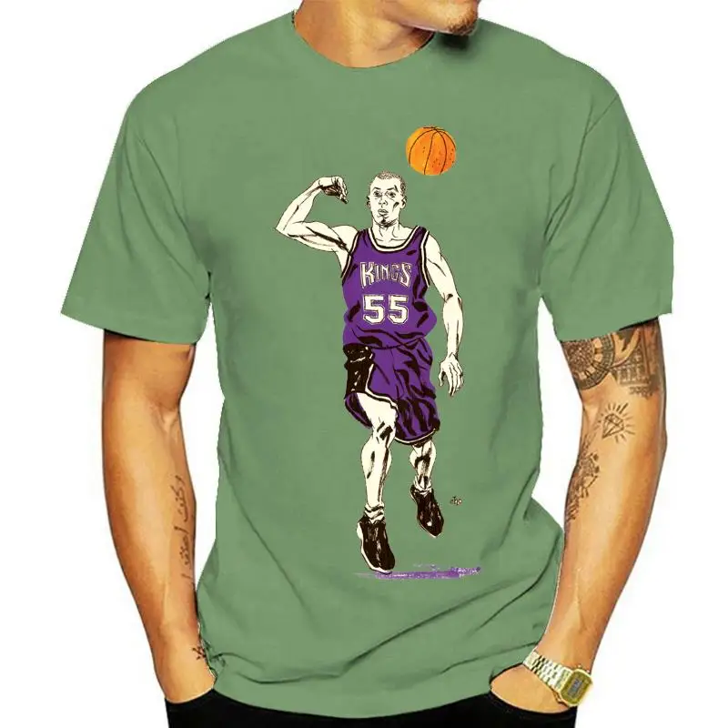 Camiseta de baloncesto para hombre, camisa con estampado de Jason Williams, Chocolate blanco